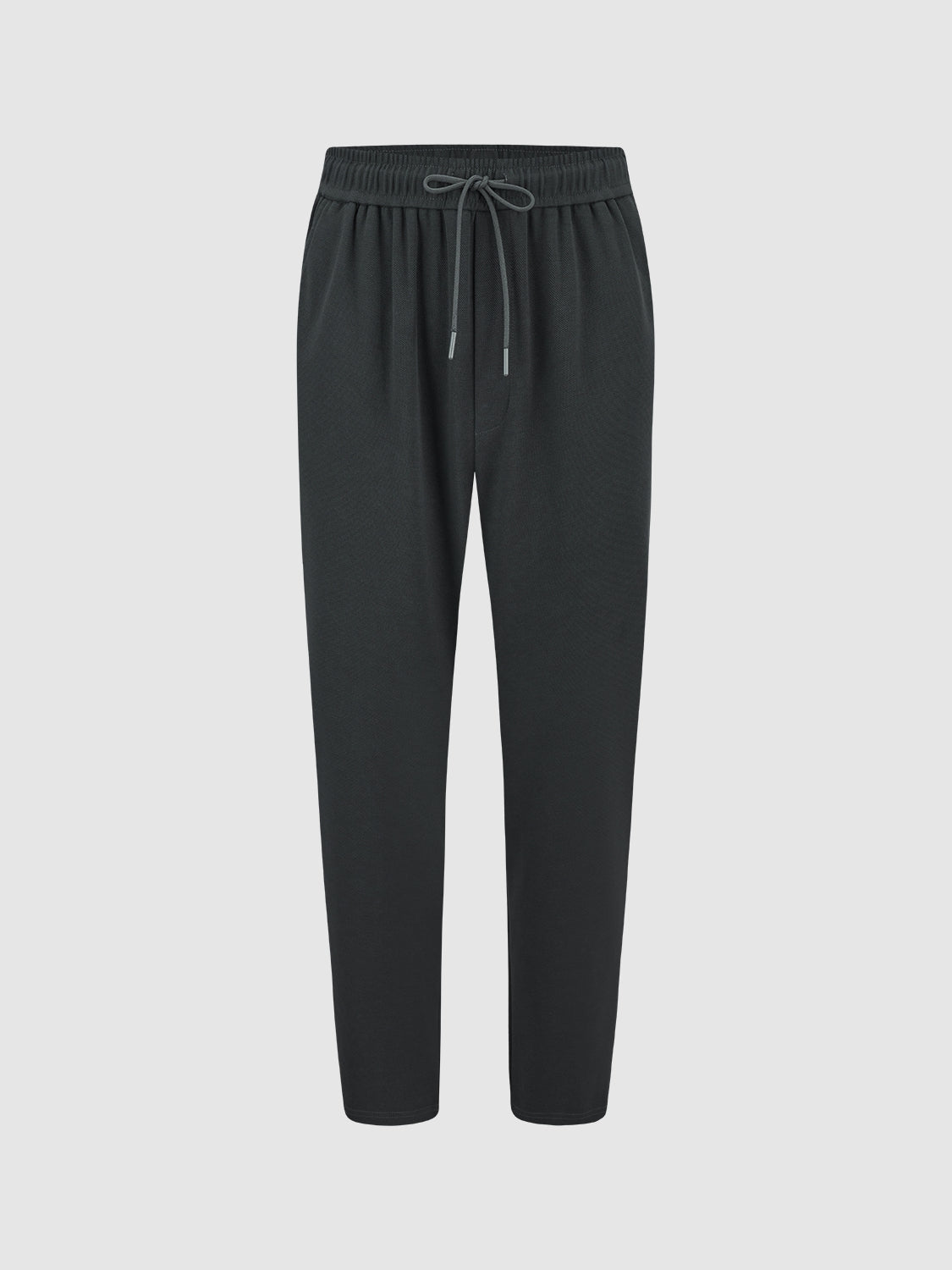 Drawstring Waist Straight Pants