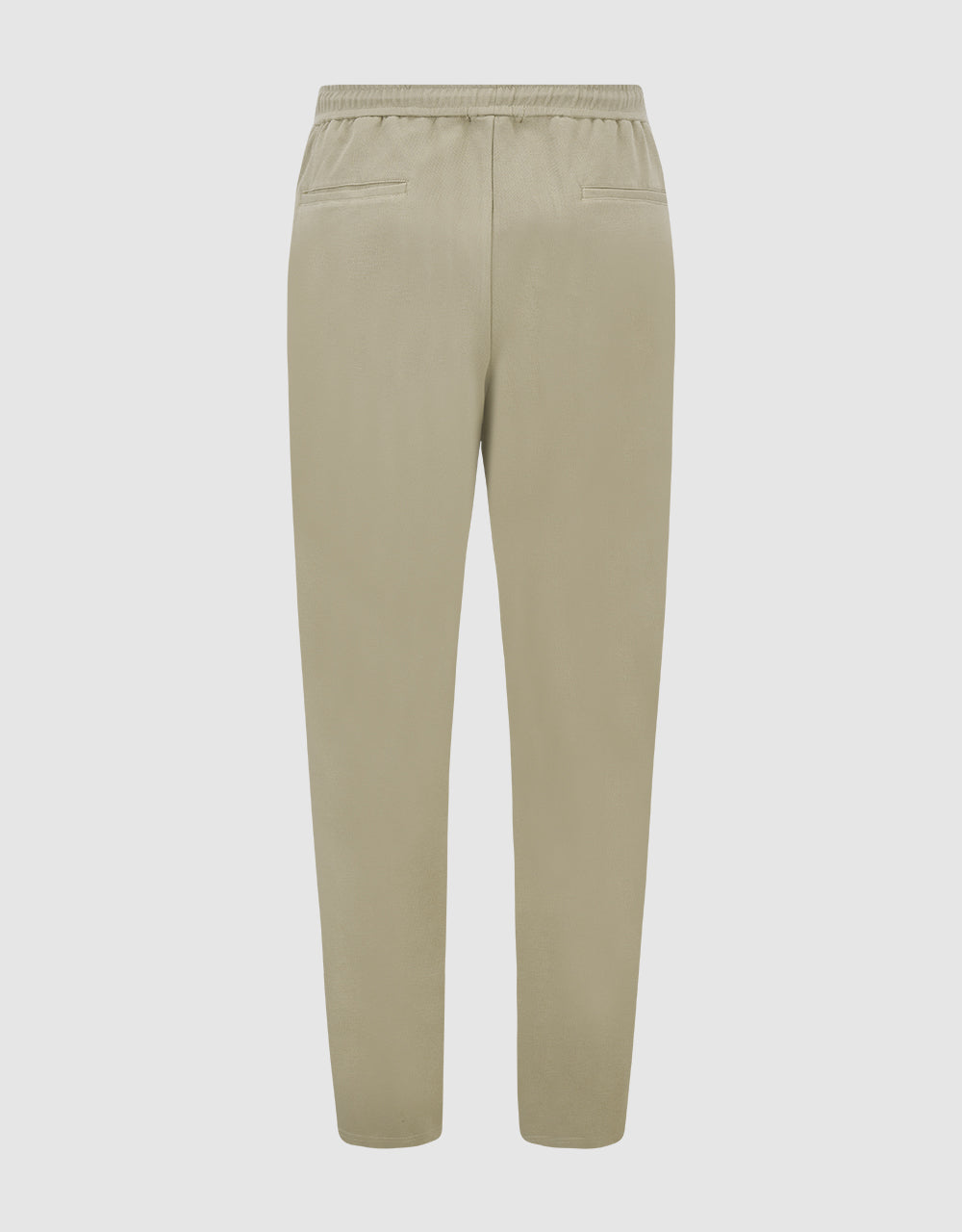 Drawstring Waist Straight Pants