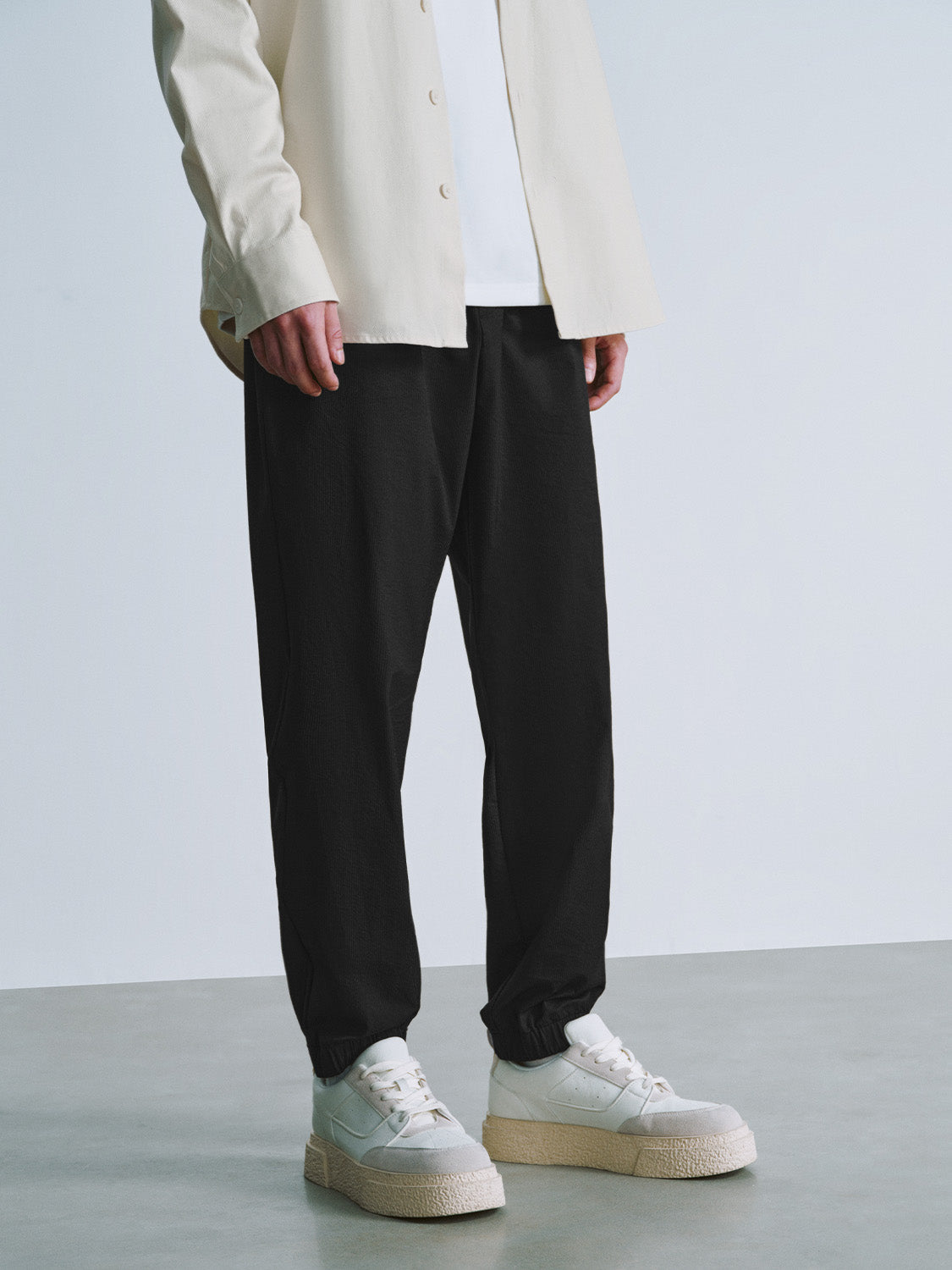 Drawsting Waist Jogger Pants