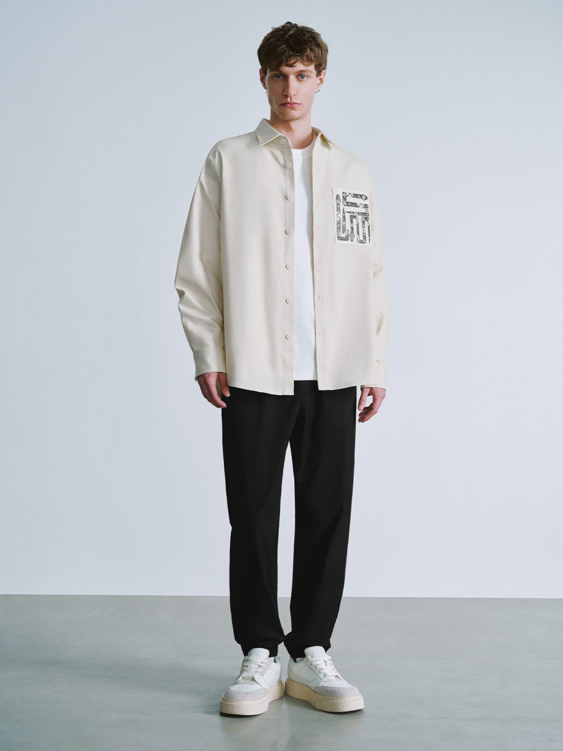 Drawsting Waist Jogger Pants