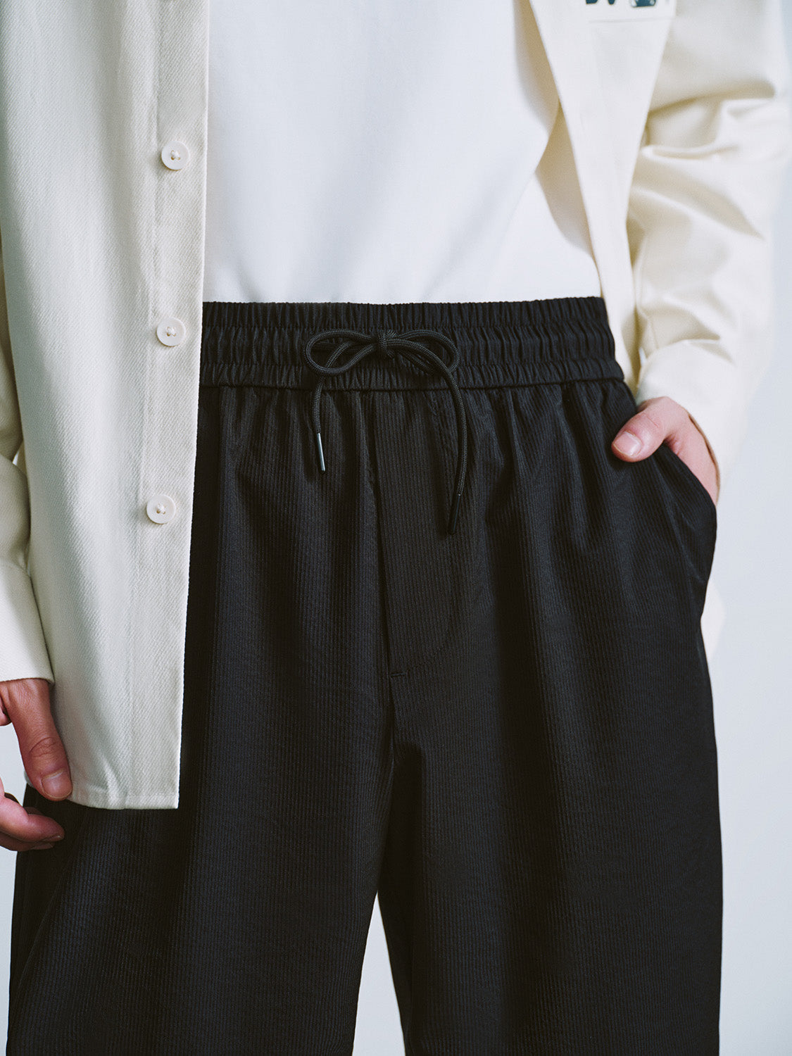 Drawsting Waist Jogger Pants