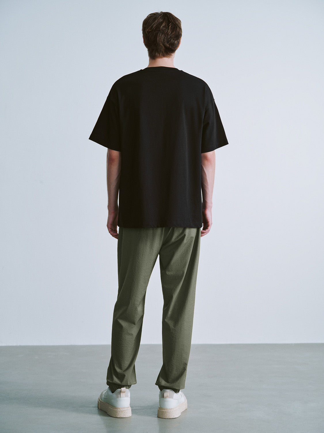 Drawsting Waist Jogger Pants