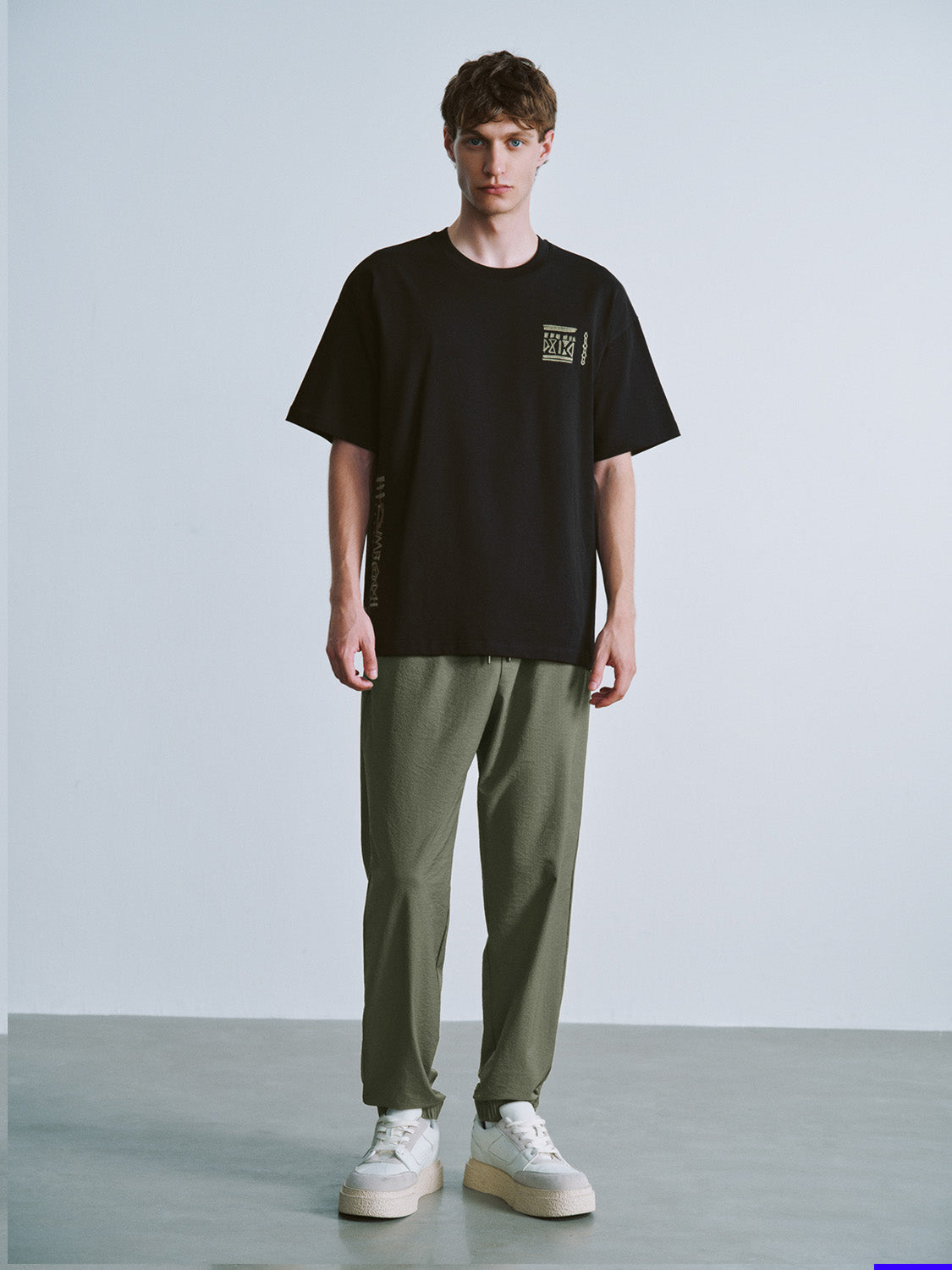 Drawsting Waist Jogger Pants