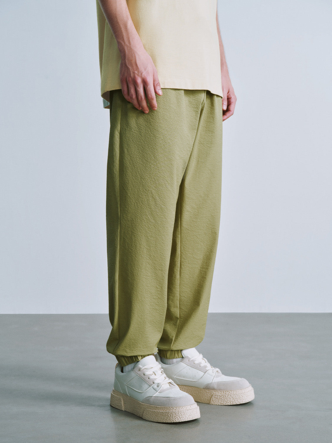 Drawsting Waist Jogger Pants
