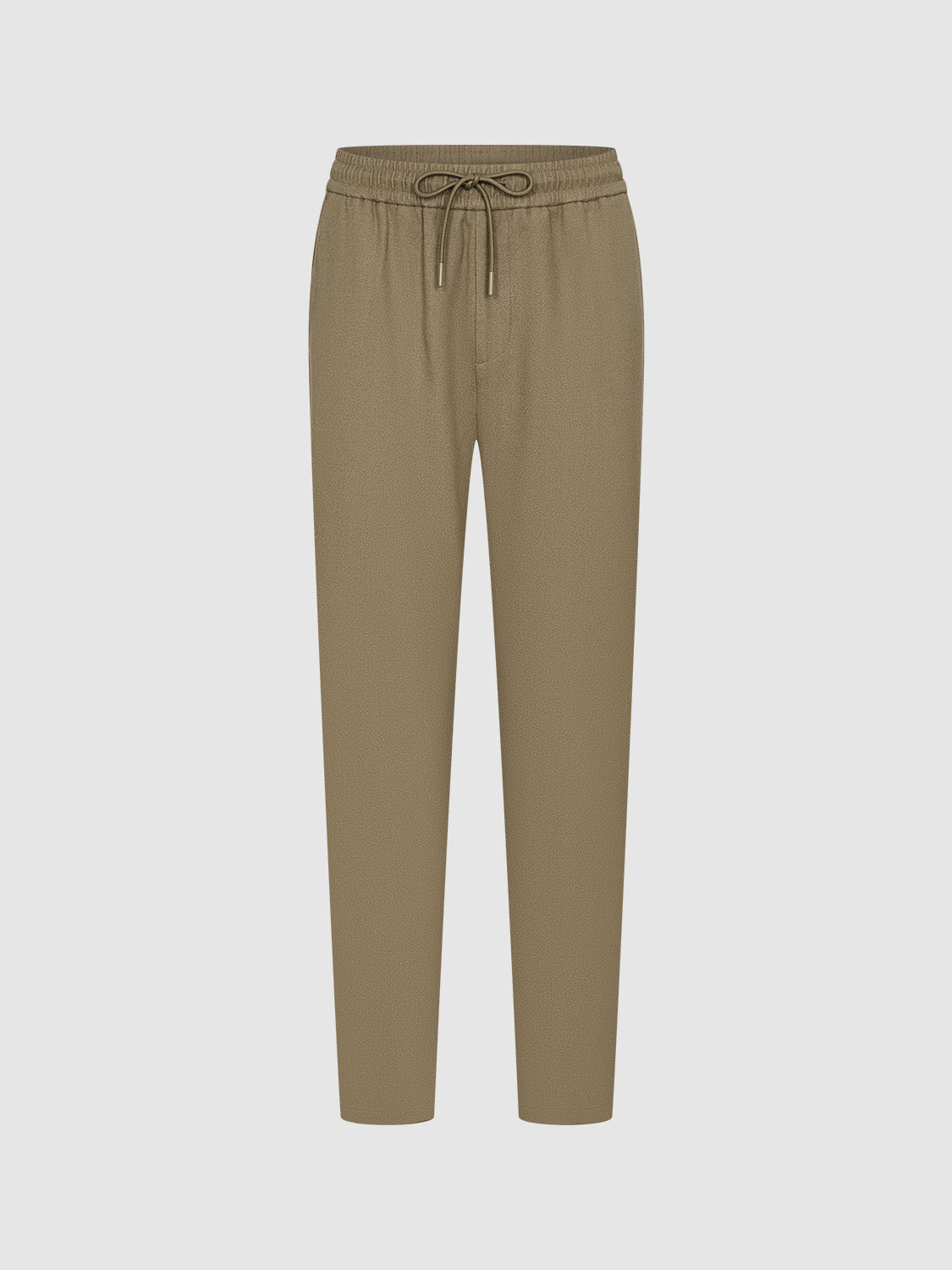 Drawstring Straight Pants