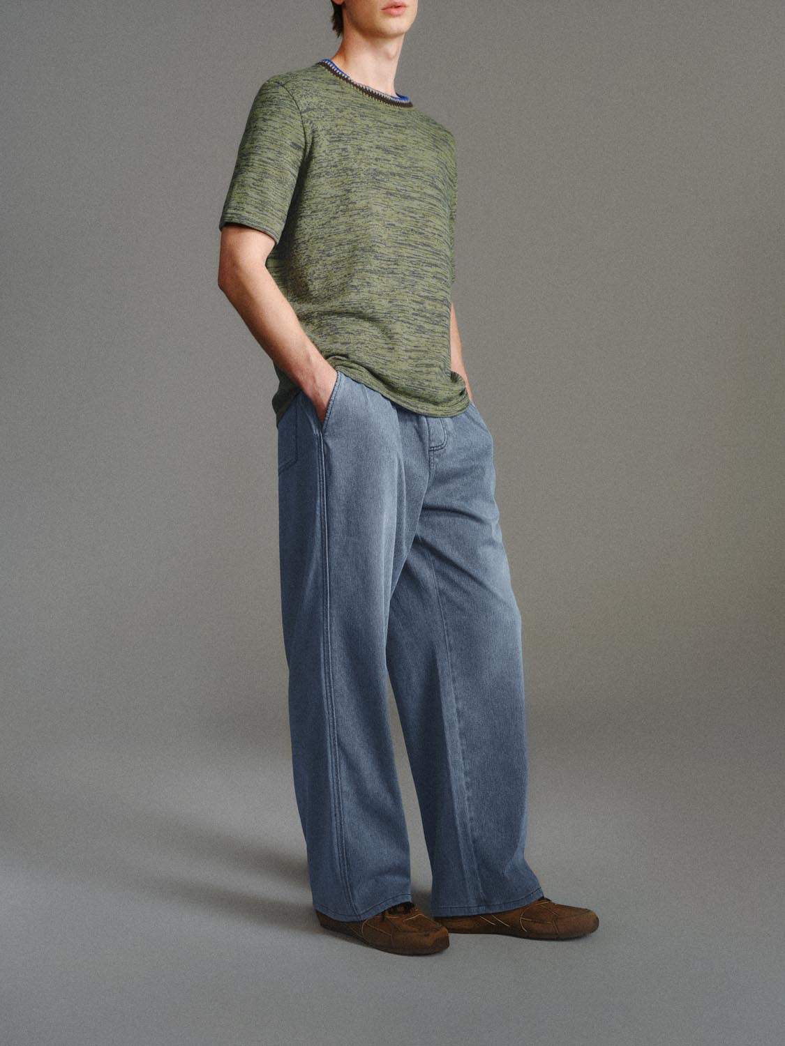 Elastic Denim Jeans