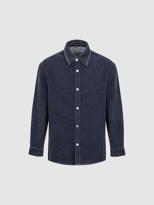 Loose Fit Denim Shirts