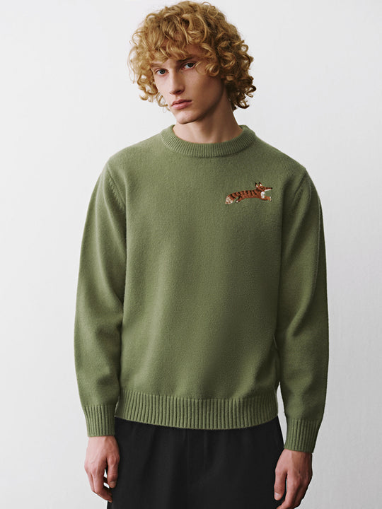 Crew Neck Knitted T-Shirts