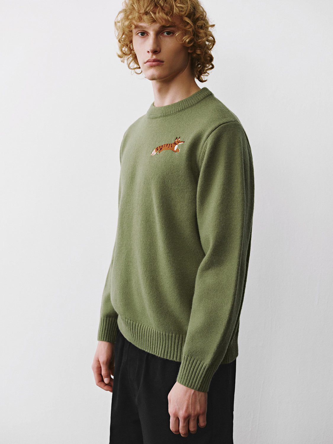 Crew Neck Knitted T-Shirts