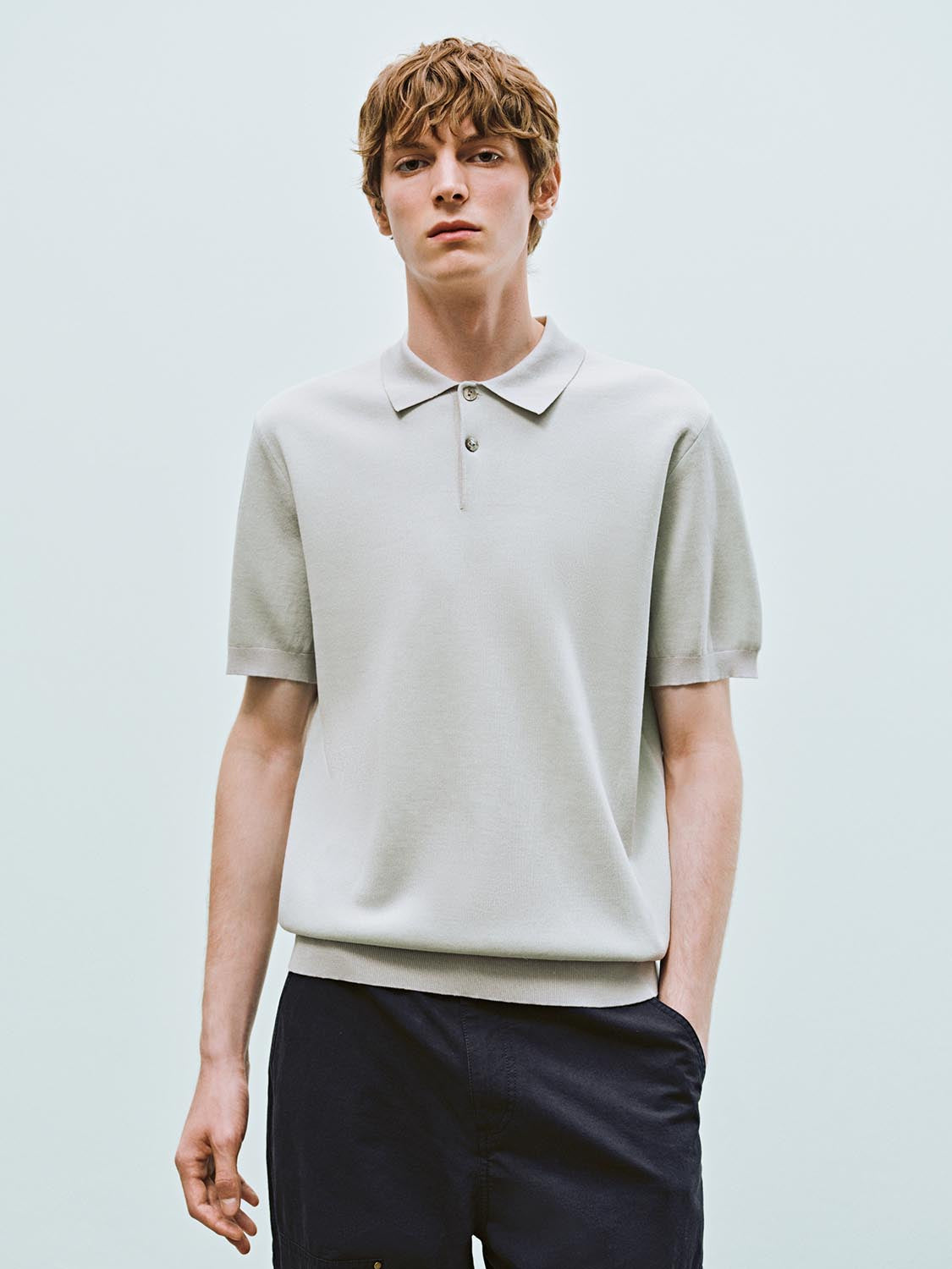 Short Sleeve Knitted T-Shirts