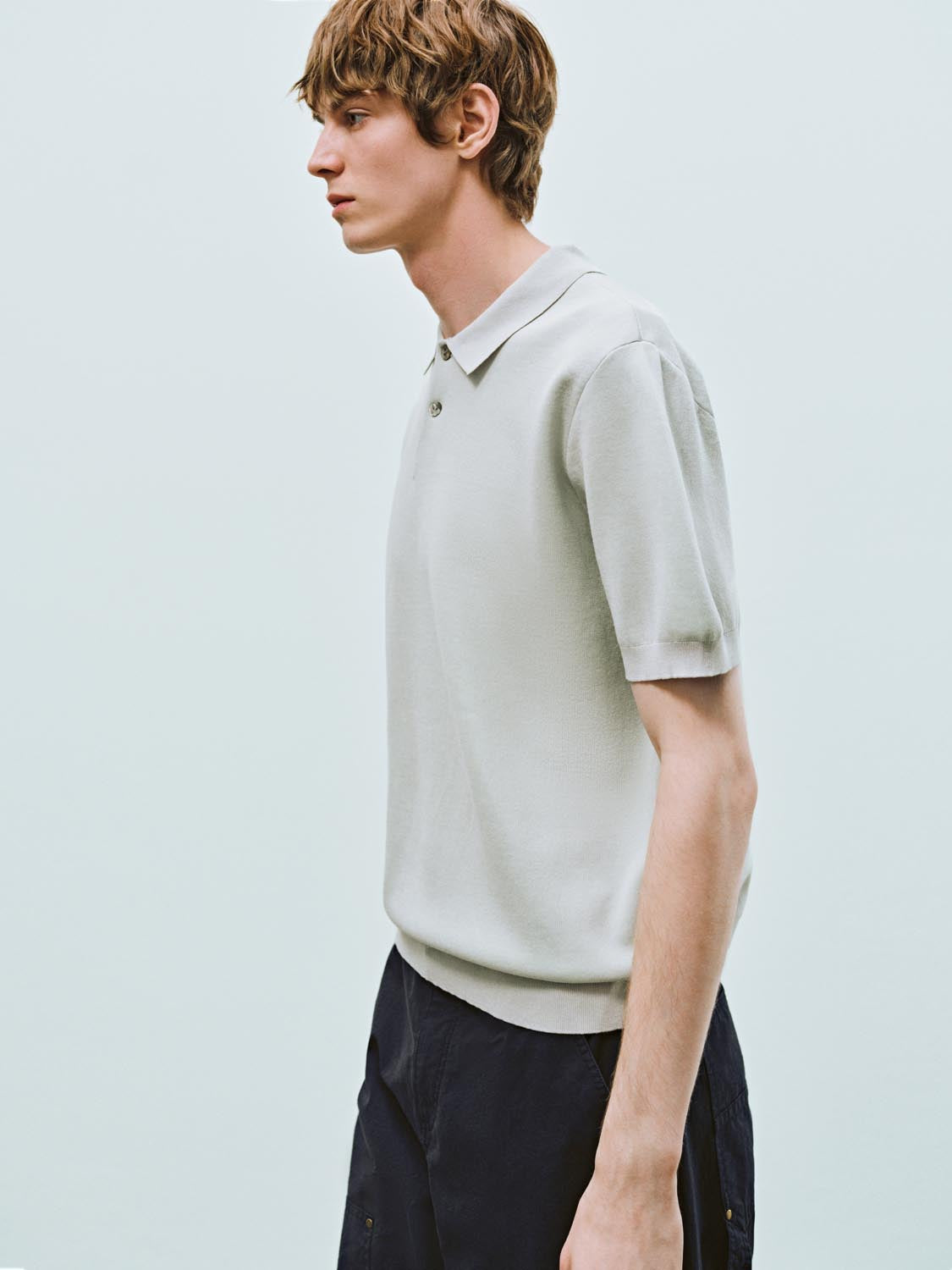 Short Sleeve Knitted T-Shirts