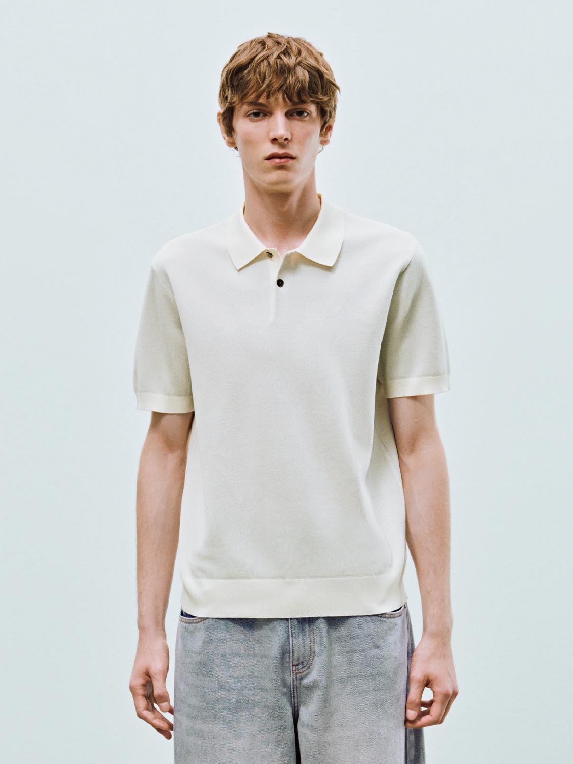 Short Sleeve Knitted T-Shirts