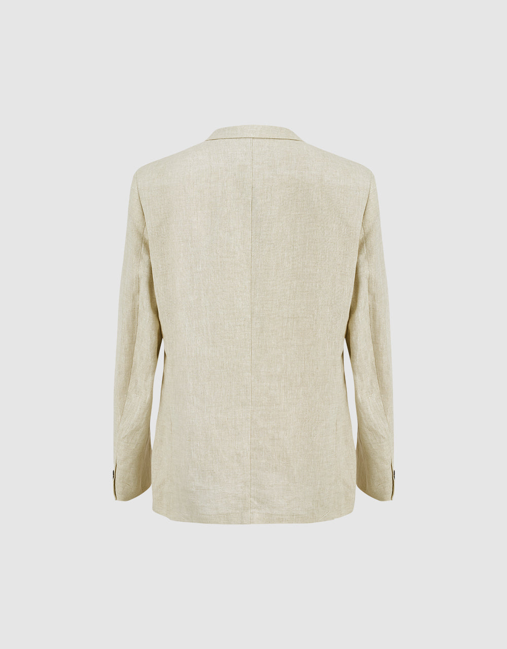 Notch Lapel Straight Blazer