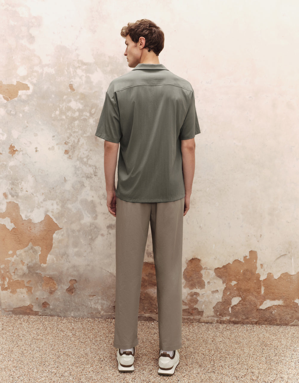 Drop Shoulder Sleeve Loose Shirt