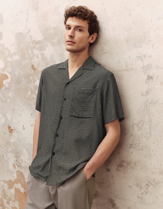 Button Up Straight Shirt