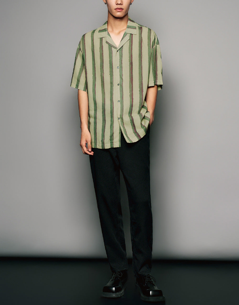 Striped Straight Shirt