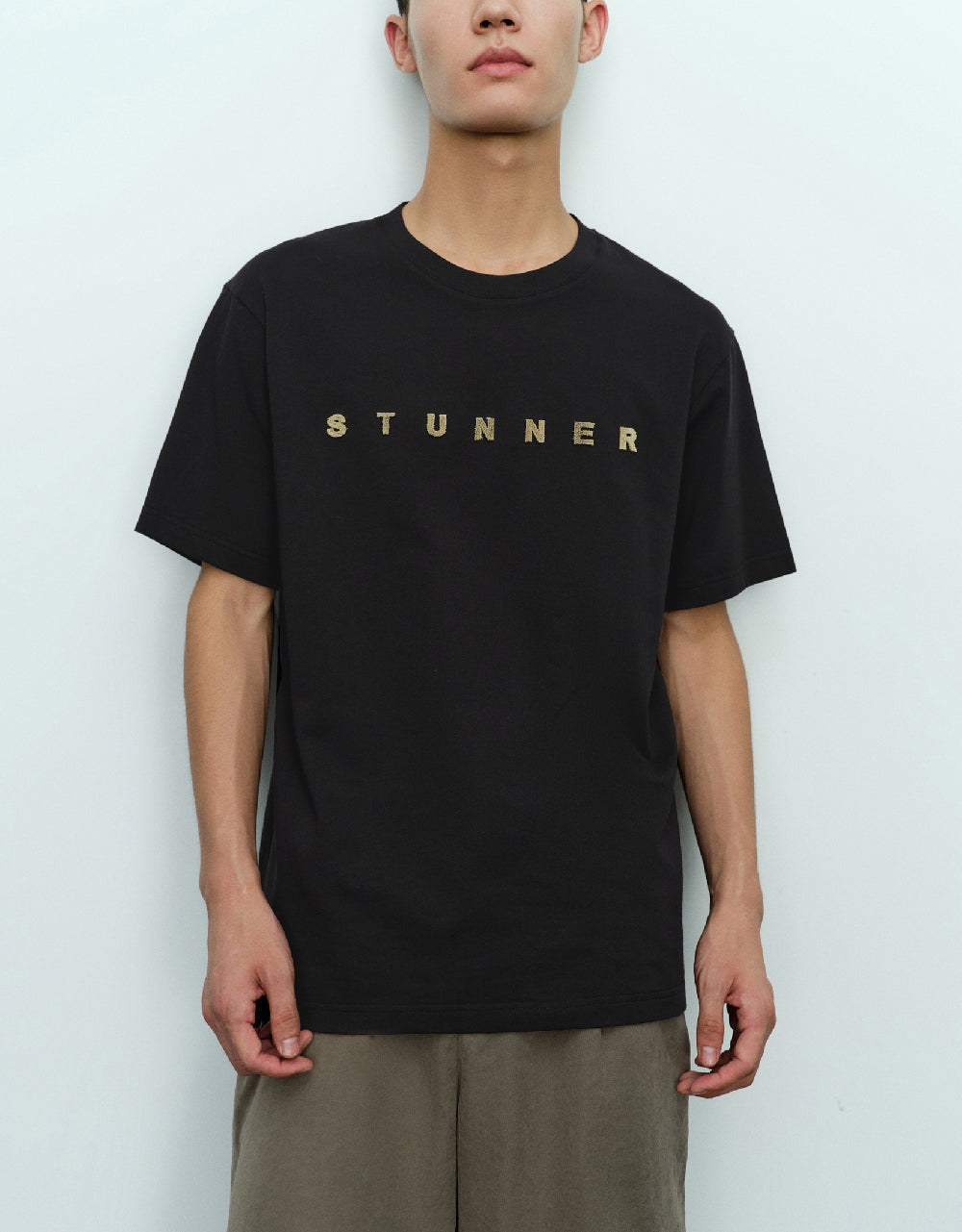 Crew Neck Straight T-Shirt