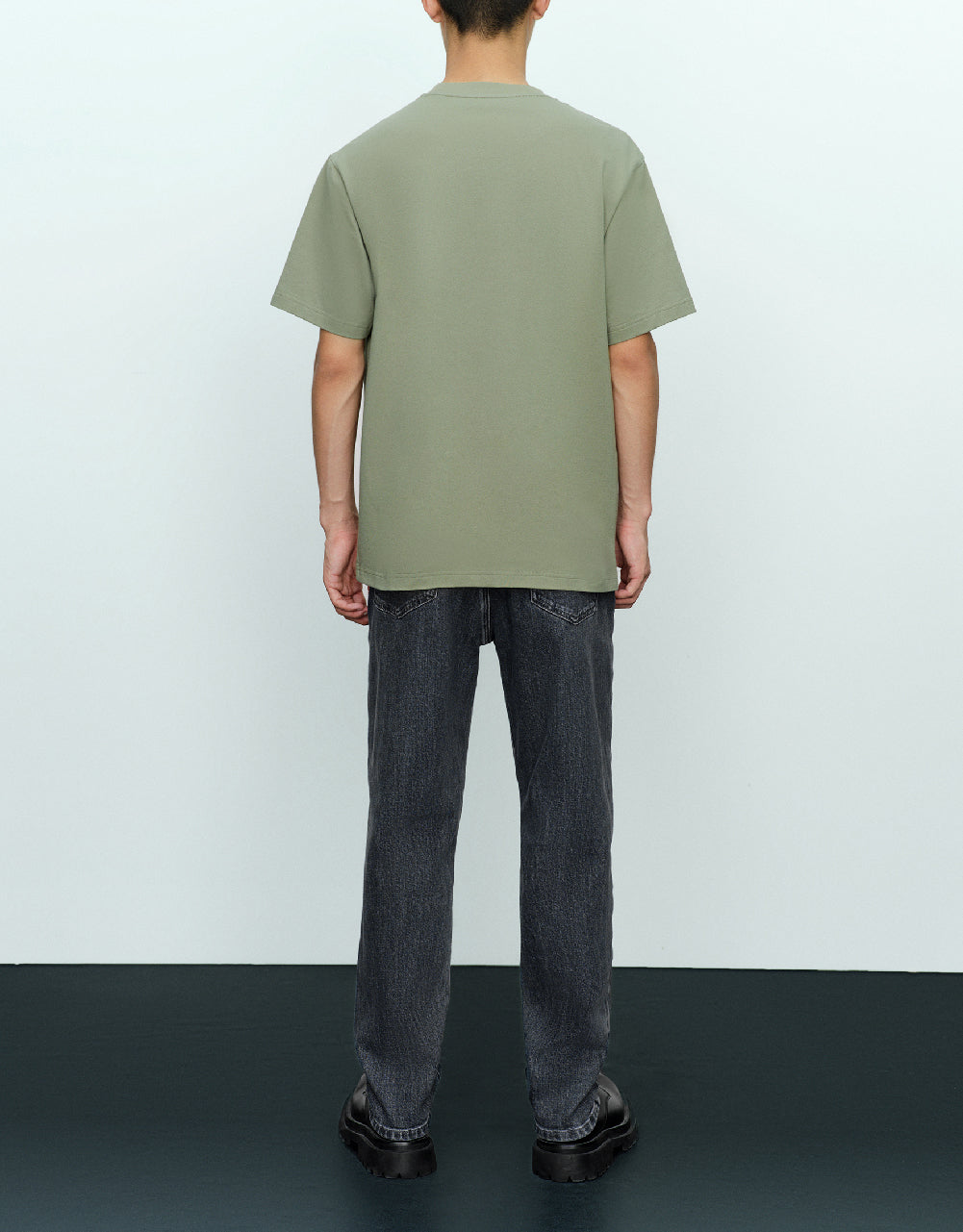 Crew Neck Straight T-Shirt