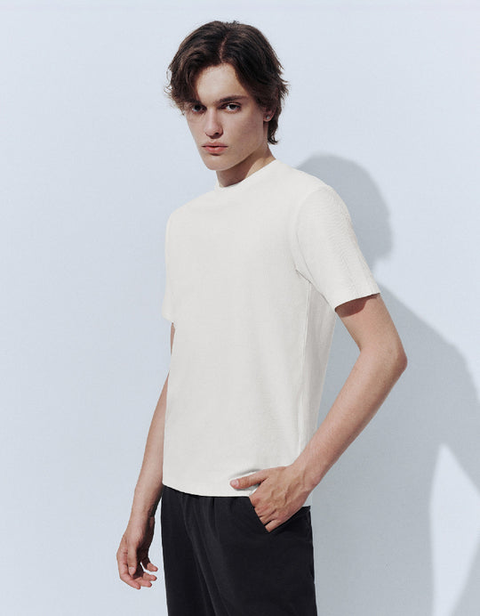 Crew Neck Straight T-Shirt