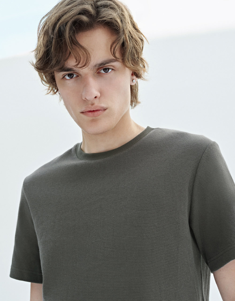 Crew Neck Straight T-Shirt