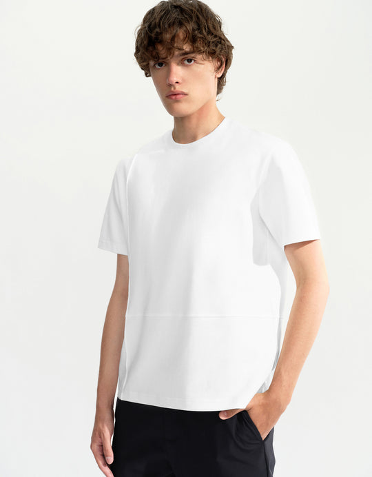 Crew Neck Straight T-Shirt