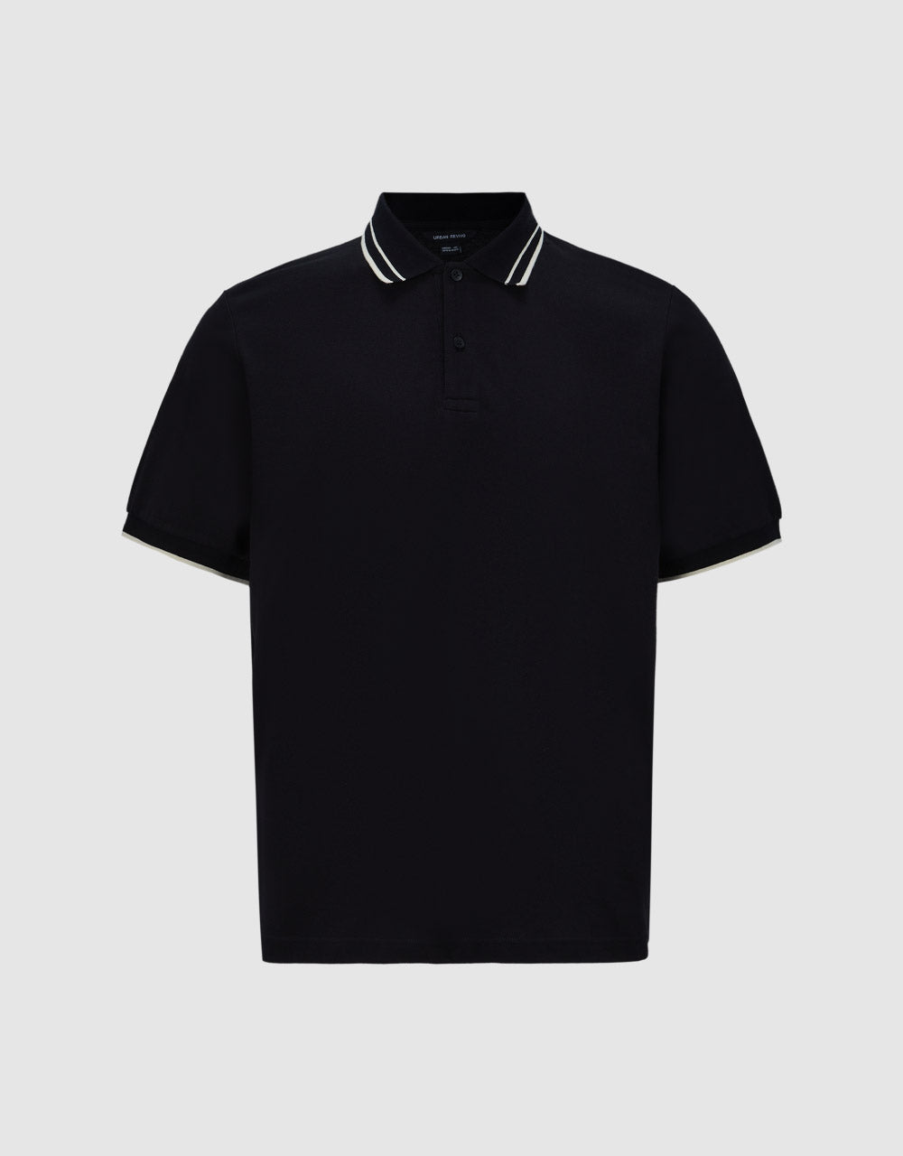 Straight Short Sleeve Polo Shirt
