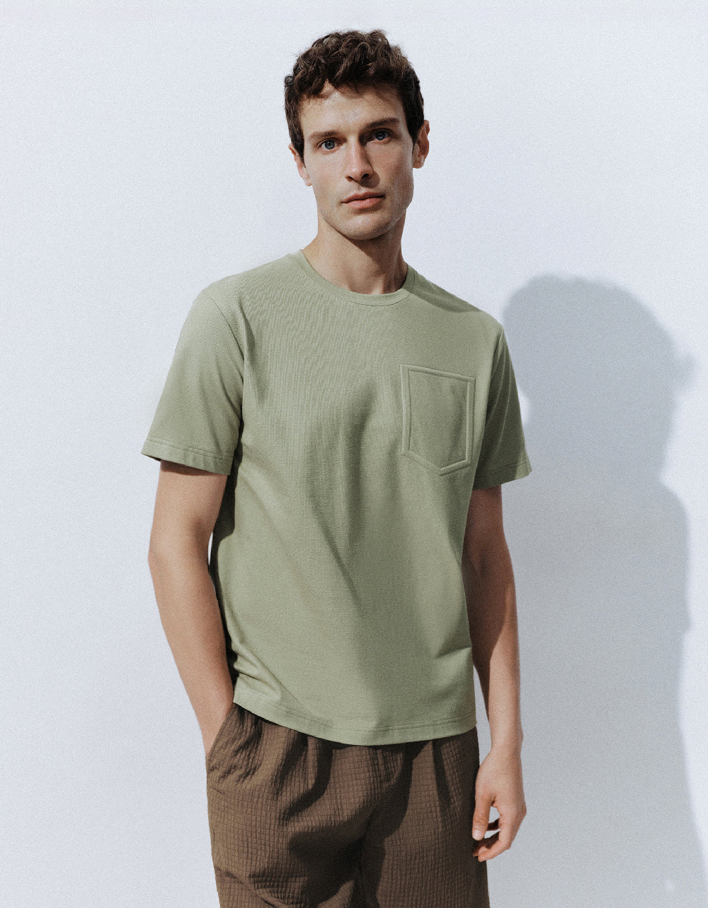 Standard Sleeve Crew Neck T-Shirt