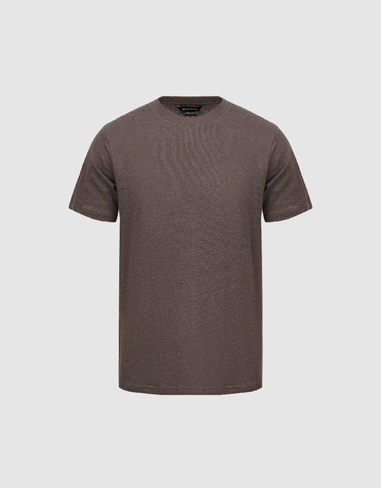 Crew Neck Straight T-Shirt