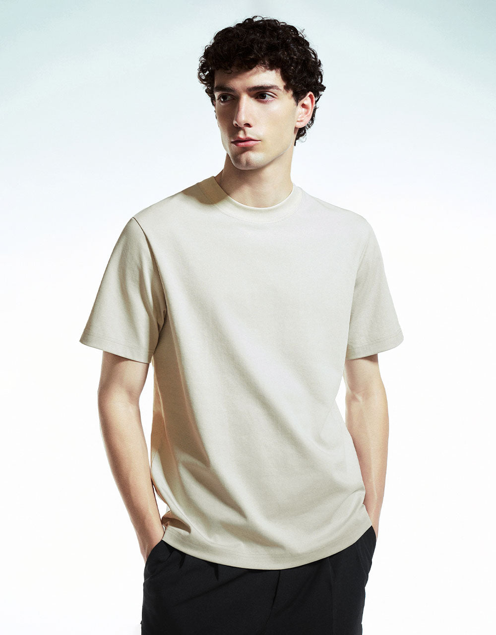 Crew Neck Straight T-Shirt