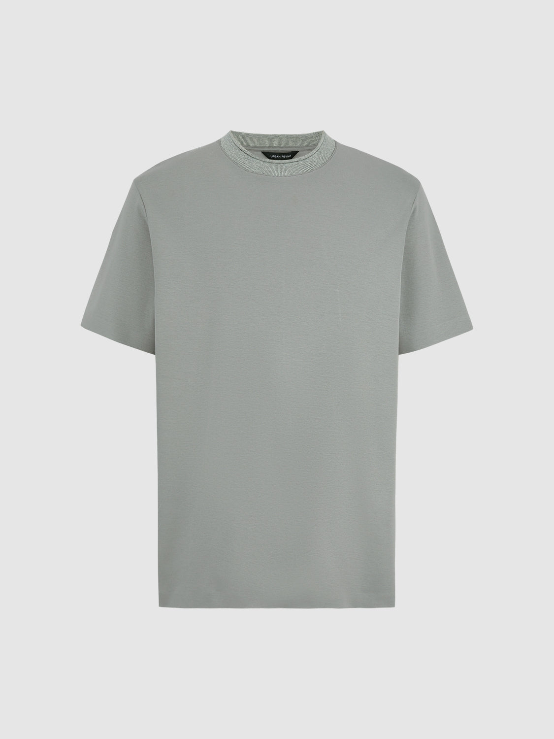 Crew Neck Straight T-Shirt