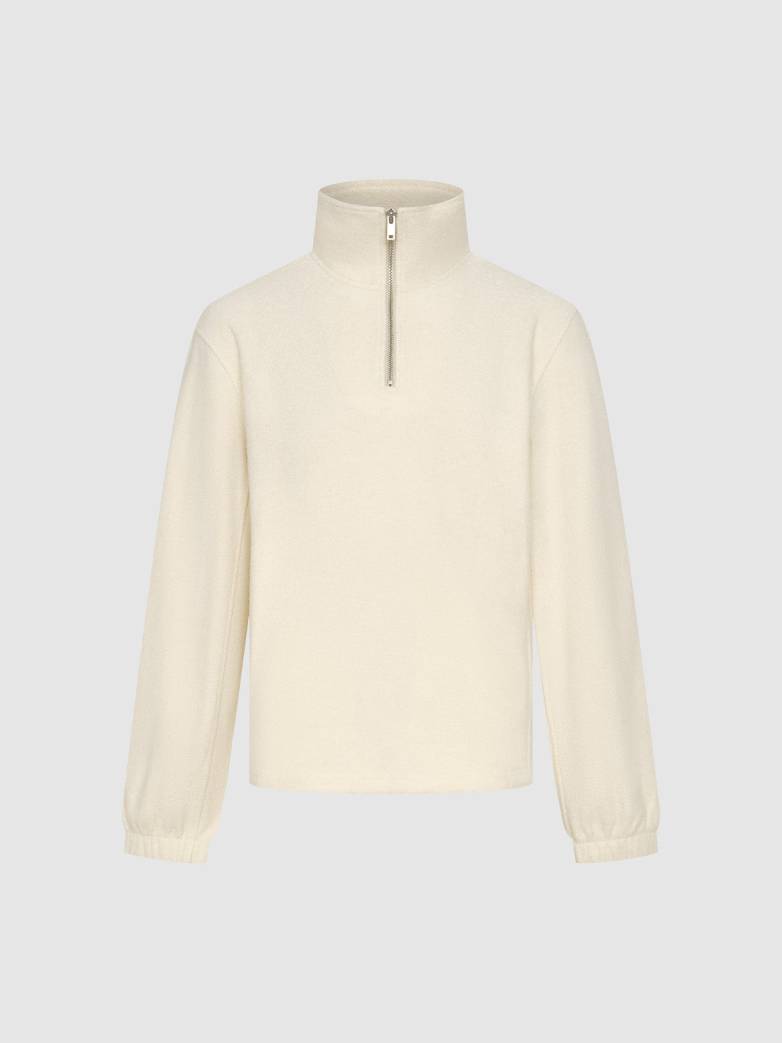 Zip Half Placket Sweatshirts