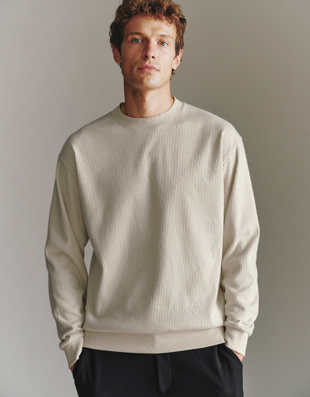 Knitted Carrot Fit Pants