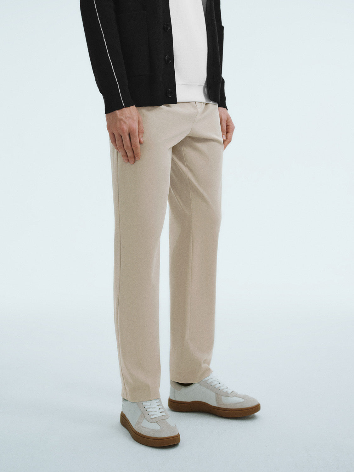 Tailored Straight Pants