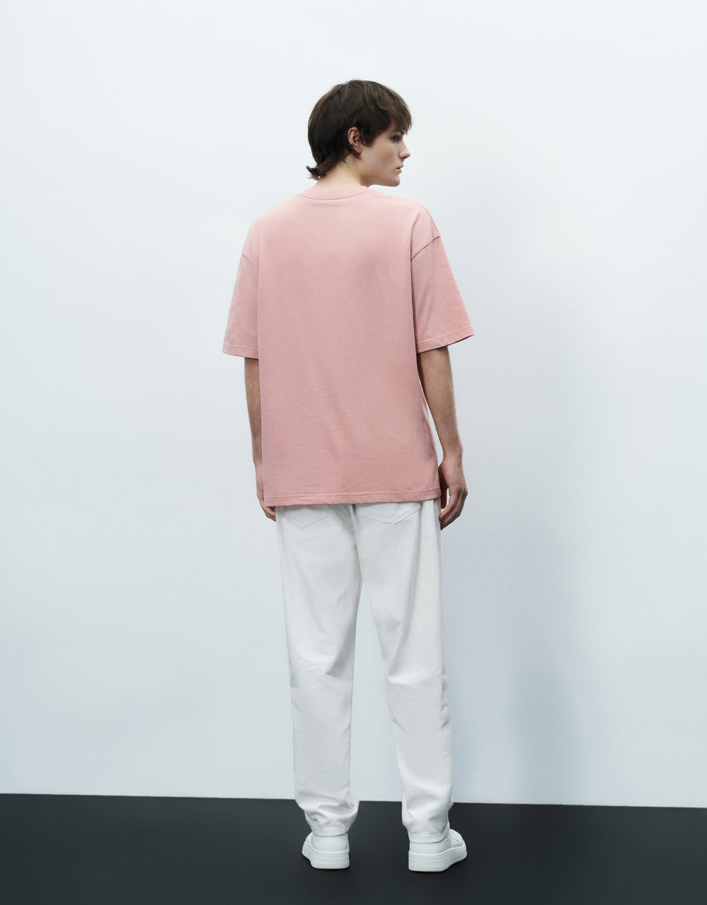 Mid-Waist Straight Jeans