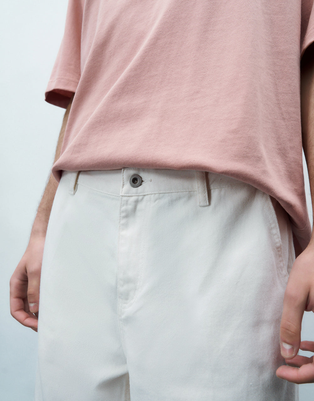 Mid-Waist Straight Jeans
