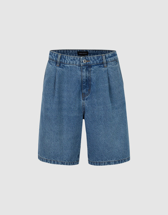 Loose Denim Shorts