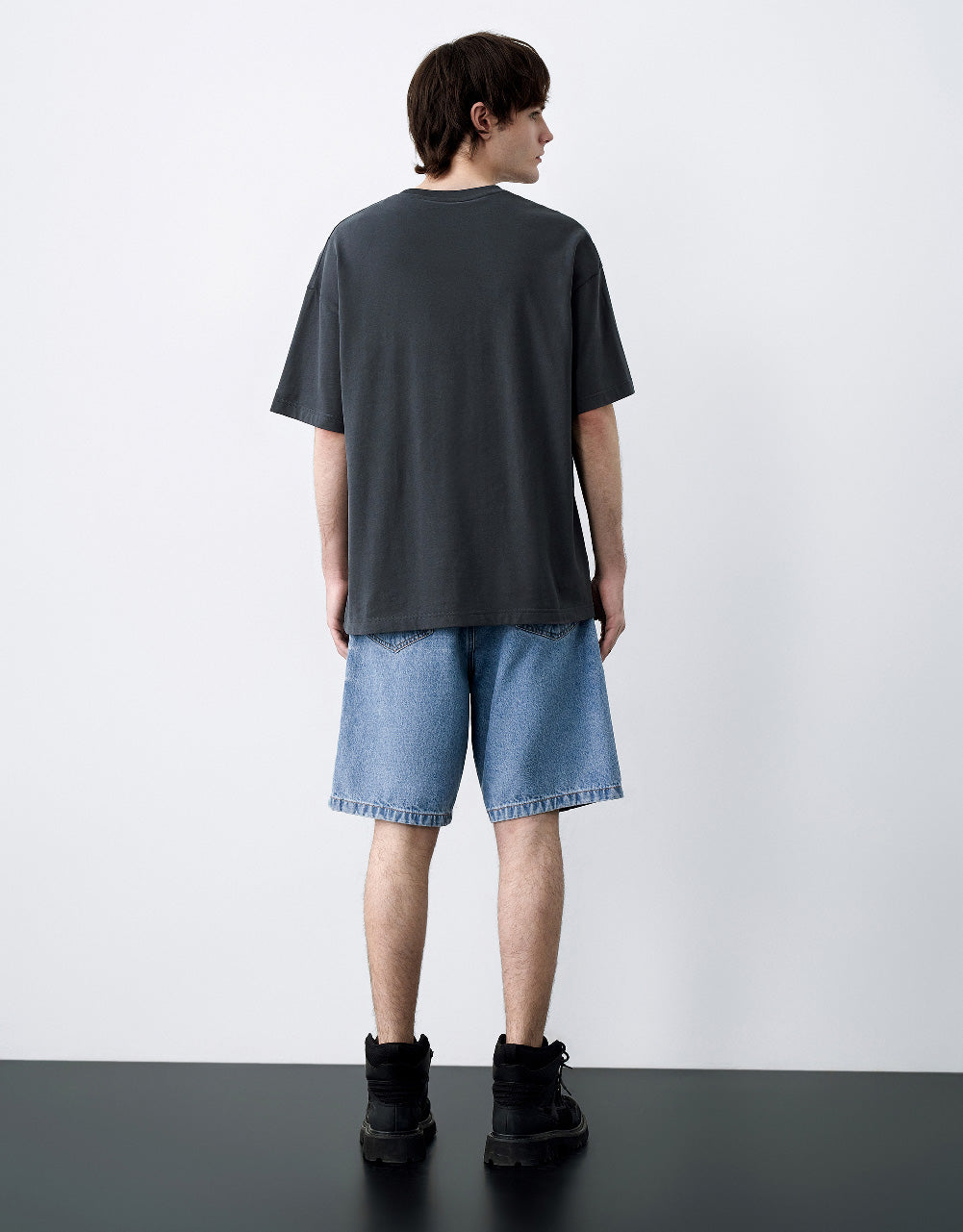 Loose Denim Shorts