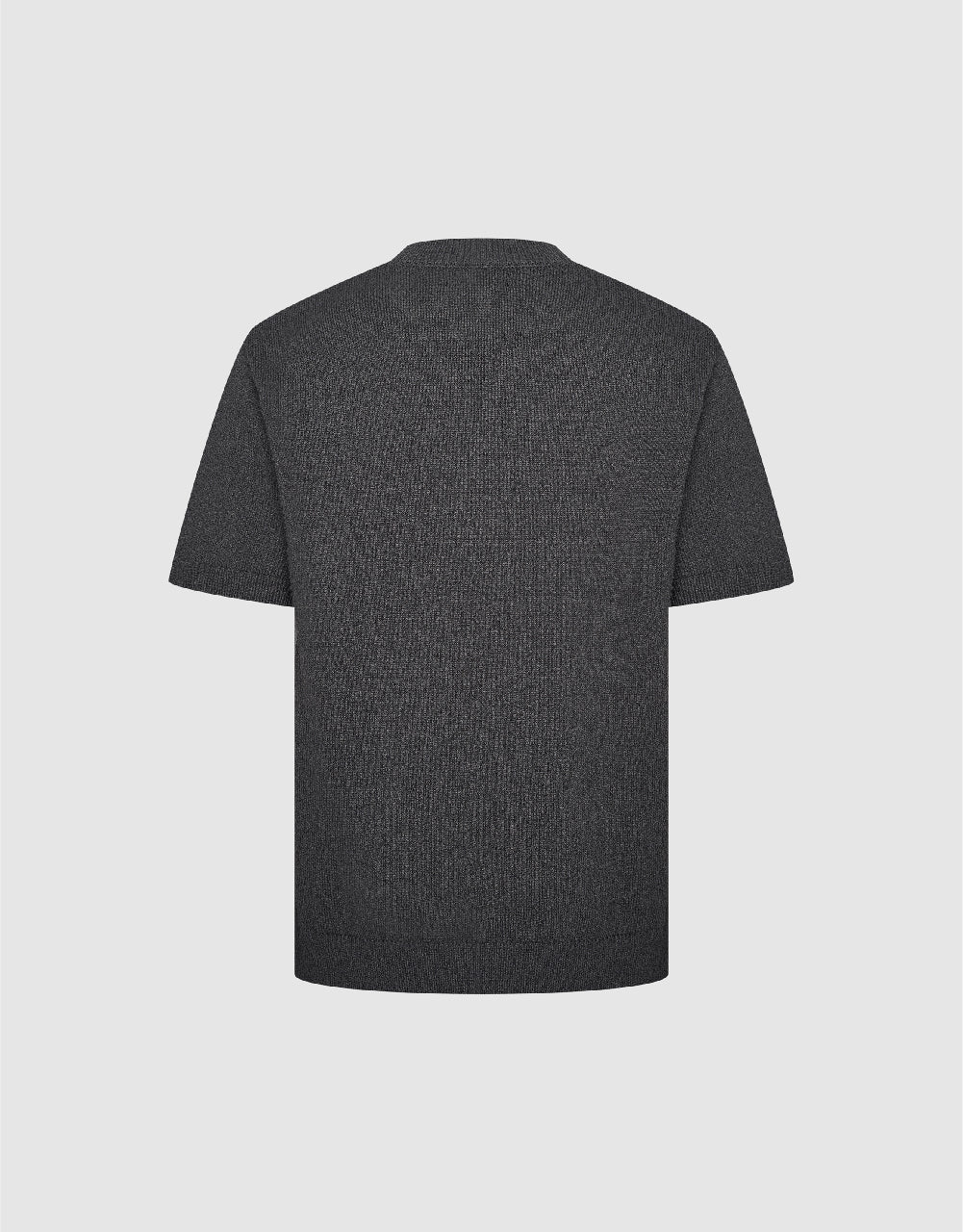 Crew Neck Knitted T-Shirt