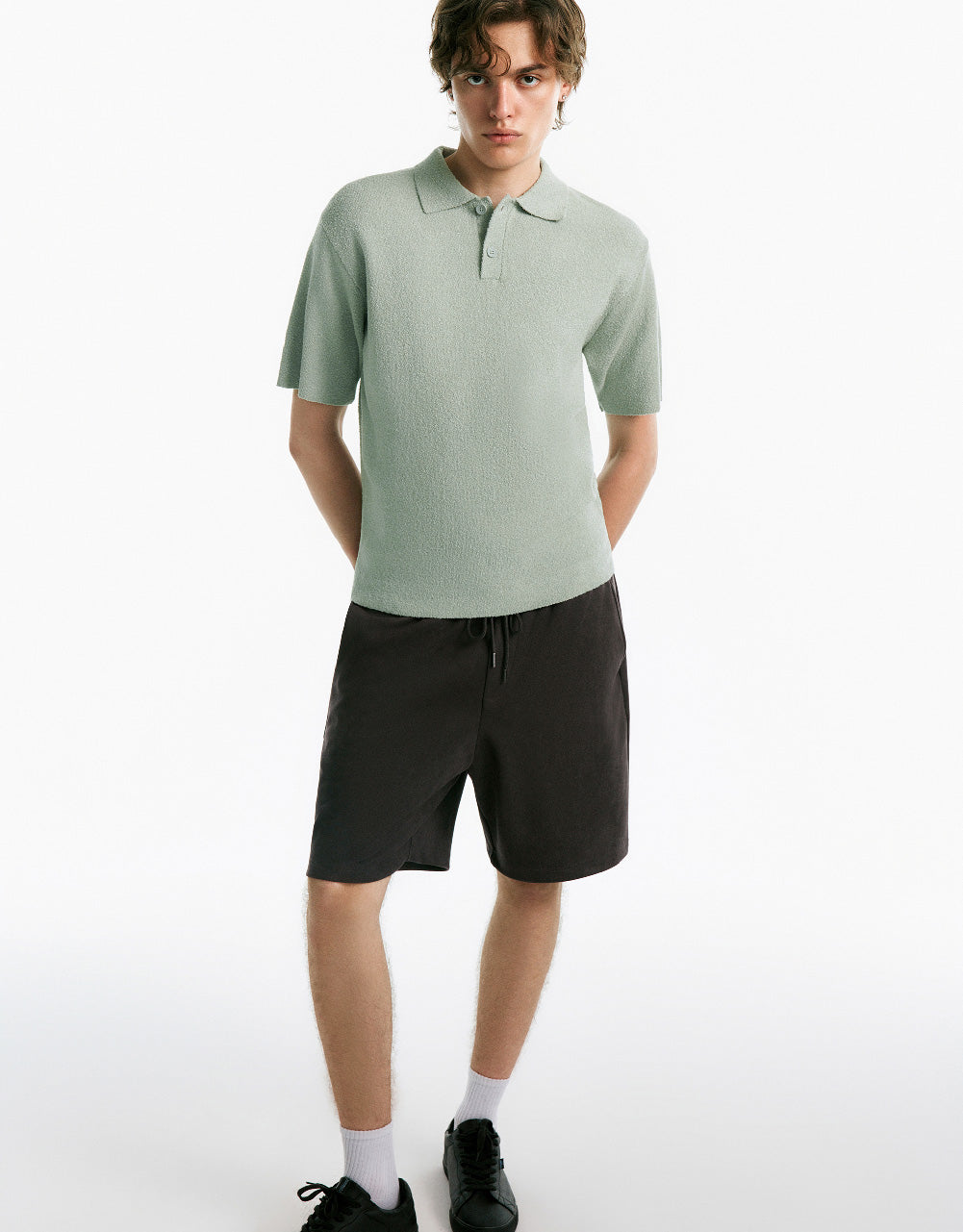 Knitted Polo T-Shirt