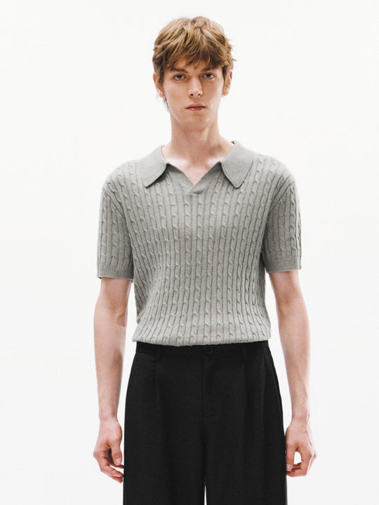 Short Sleeve Knitted T-Shirts