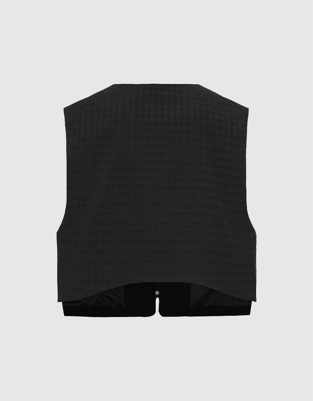 Multi-Pocket Crew Neck Vest