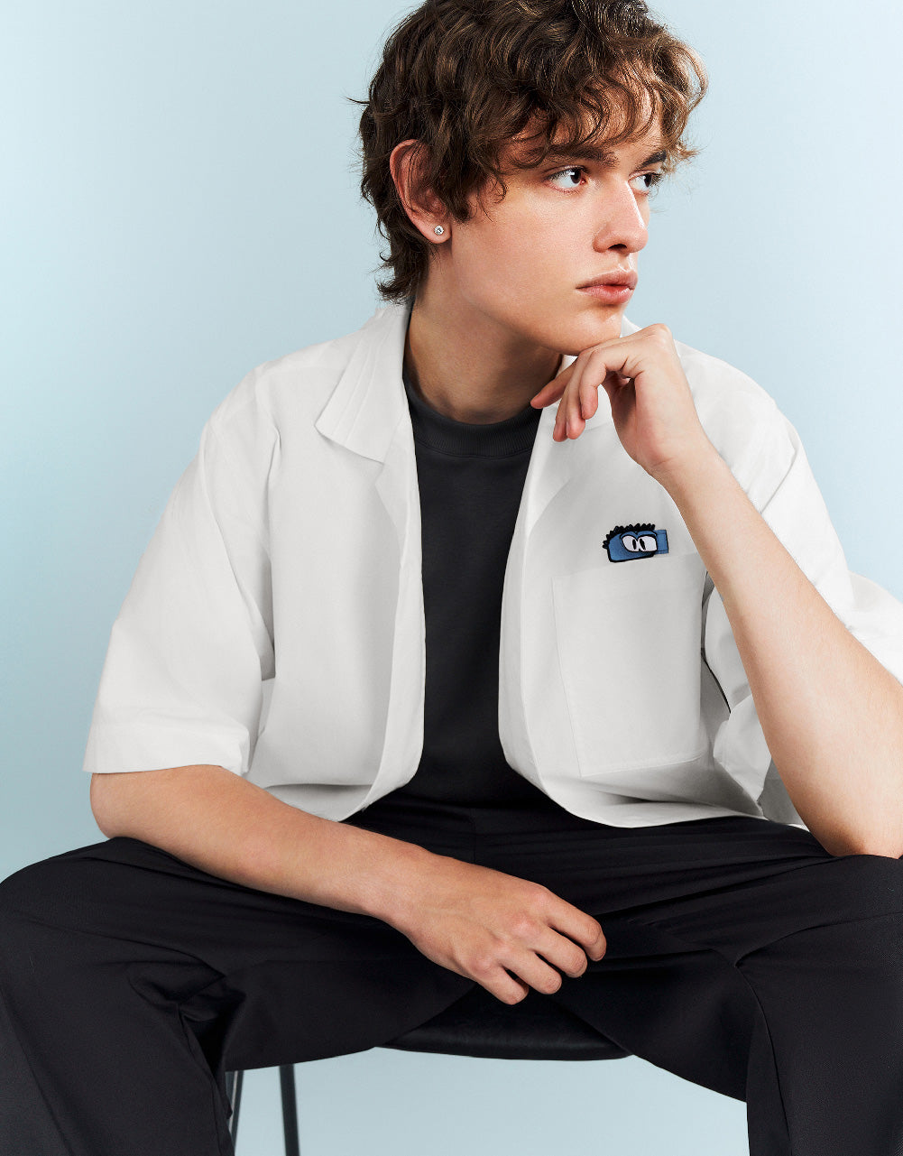 Button Up Loose Shirt