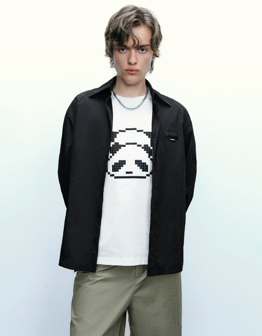 Button Up Oversized Shirt