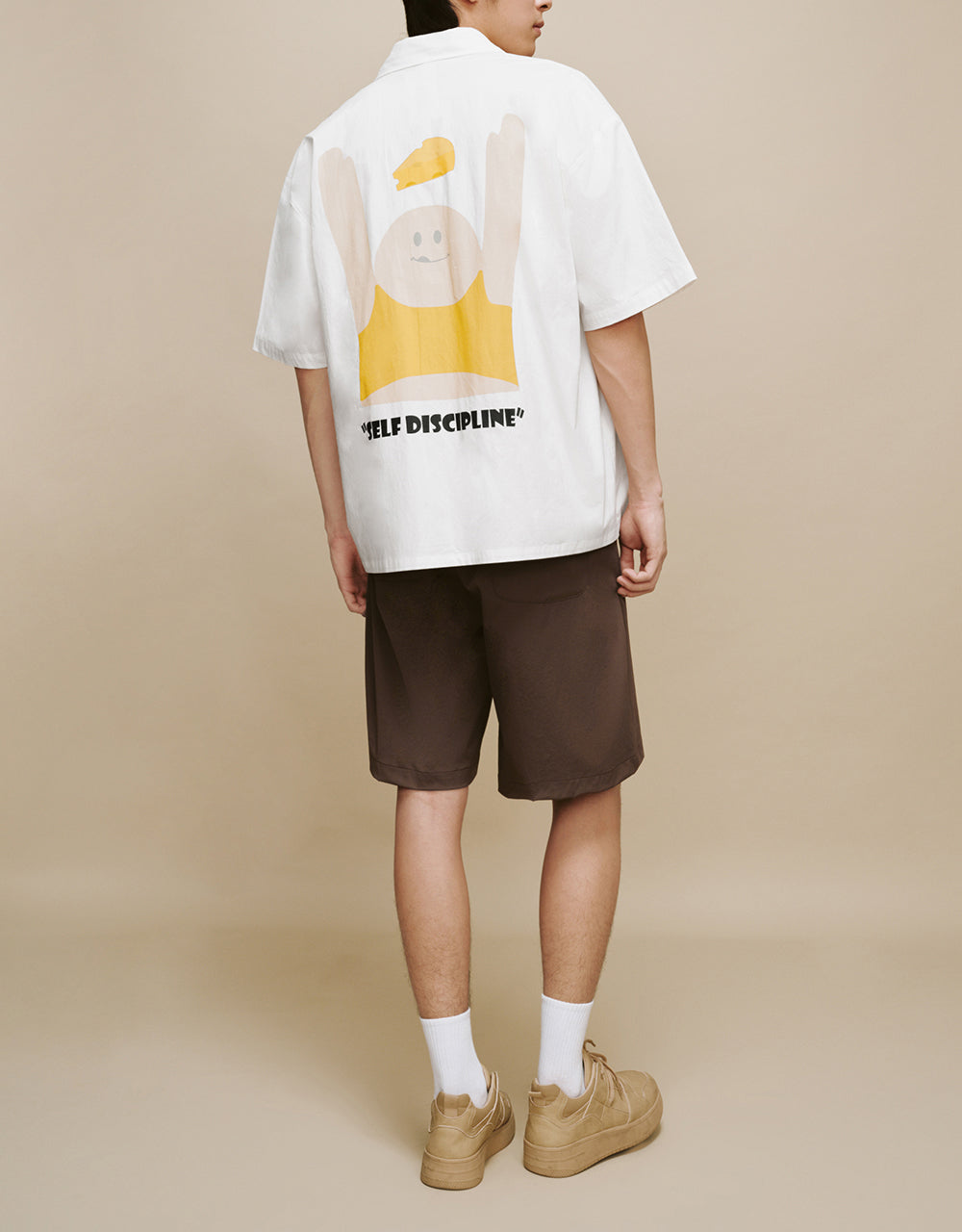 Cheese Printed Loose Shirt