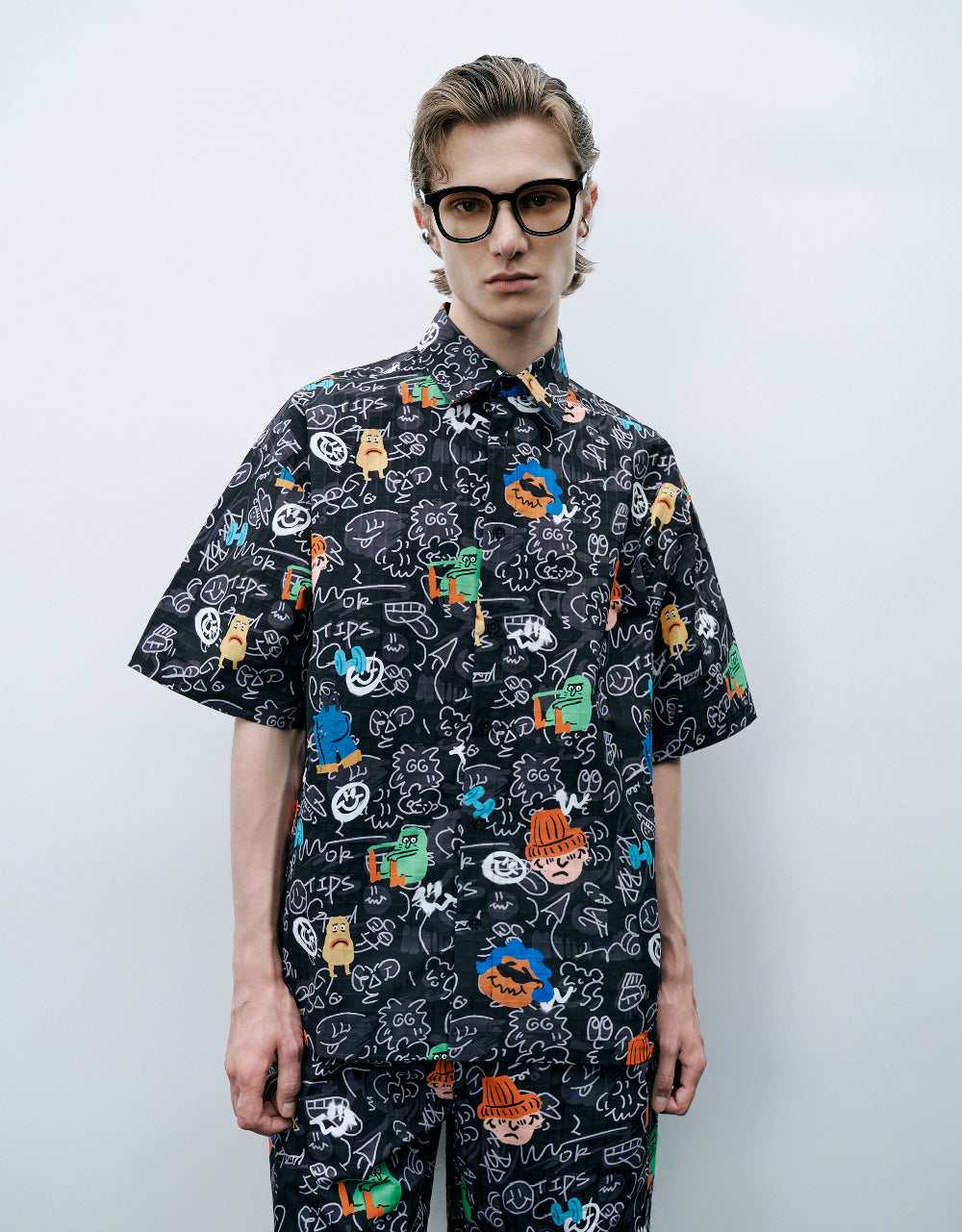 Graffiti Oversized Shirt
