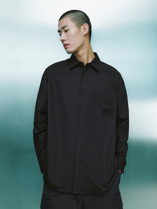 Button Up Loose Shirt