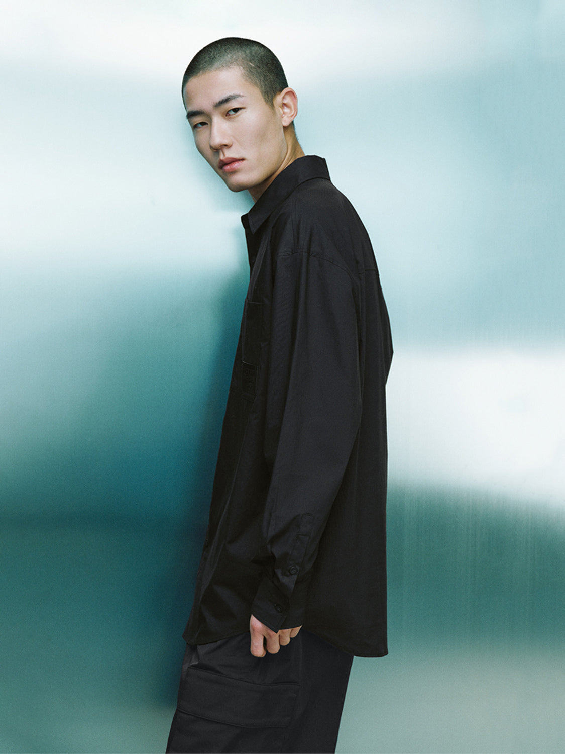 Button Up Loose Shirt