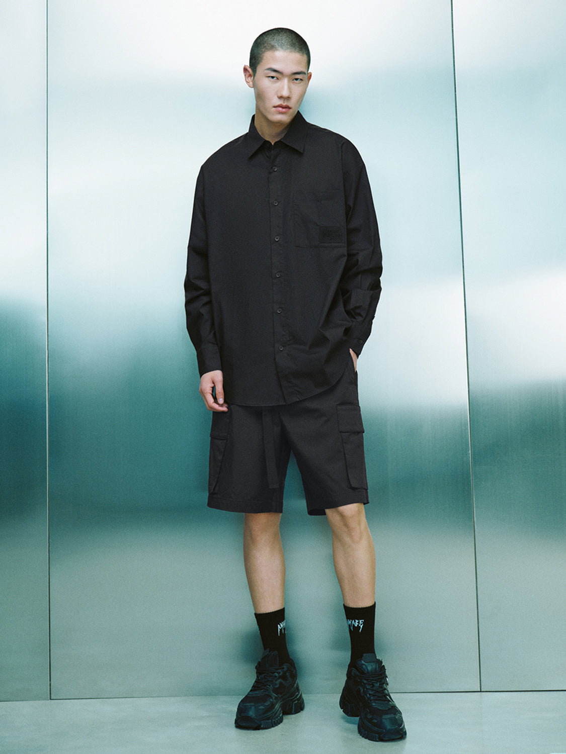 Button Up Loose Shirt