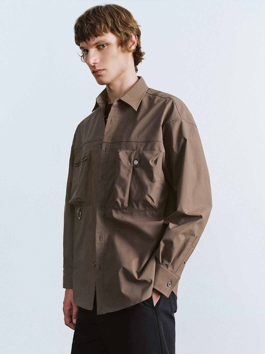 Button Up Oversized Shirts