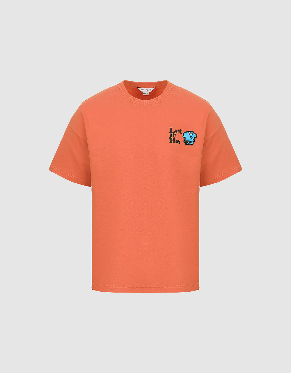 Cartoon Printed Crew Neck T-Shirt